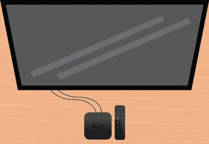 Kết nối không dây AirPlay với Apple TV.
