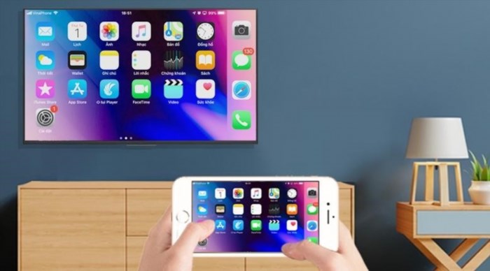 Tại sao nên liên kết tivi Samsung với iPhone?