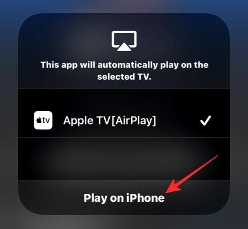 Phương pháp số 3: Sử dụng ứng dụng của Apple TV.
