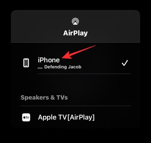 Phương pháp số 3: Sử dụng ứng dụng của Apple TV.