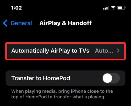 Cách ngăn Tivi tự động kết nối với AirPlay.