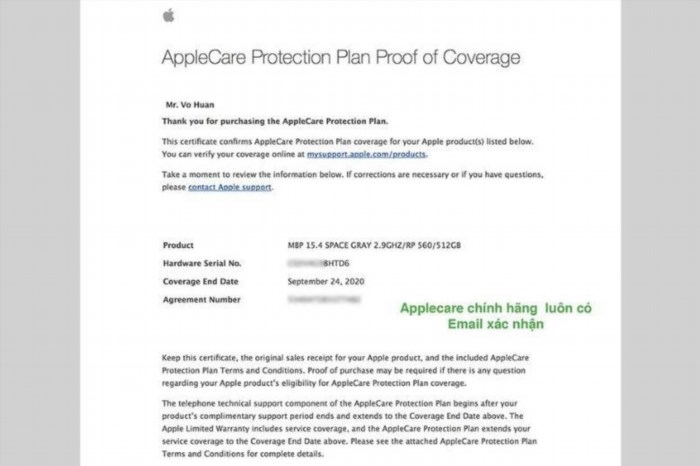 Trong bước 2 của quy trình mua Apple Care Offline, bạn sẽ được yêu cầu cung cấp thông tin cá nhân và chi tiết về sản phẩm Apple mà bạn muốn mua bảo hiểm.