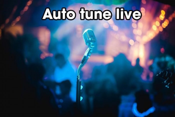 Auto tune live là gì? – điều chỉnh tiếng hát của ca sĩ ngay lập tức.