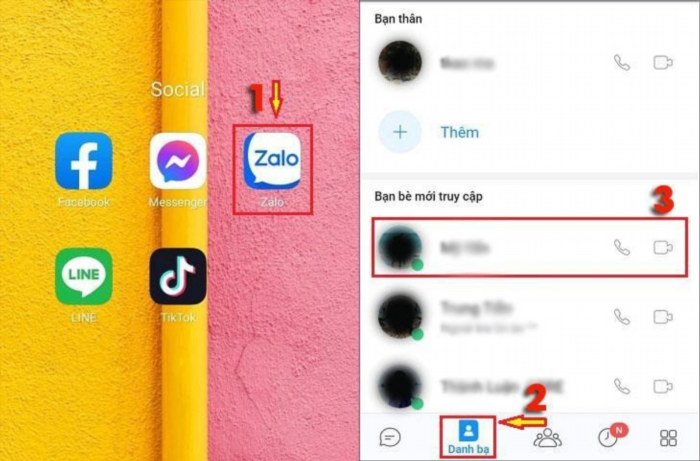 2.2. Phương pháp ngăn chặn tin nhắn từ người bạn trên Zalo.