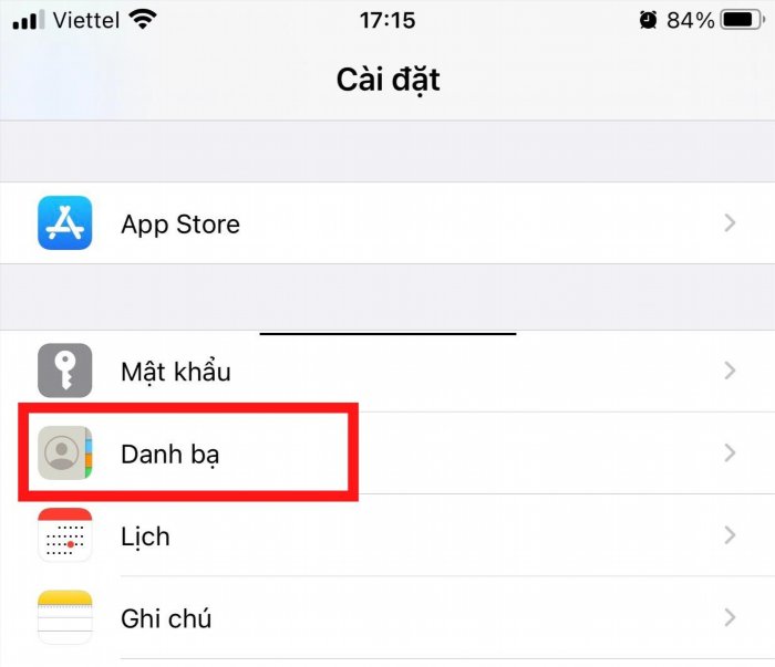Cách khôi phục danh bạ từ Gmail trực tiếp trên iPhone.