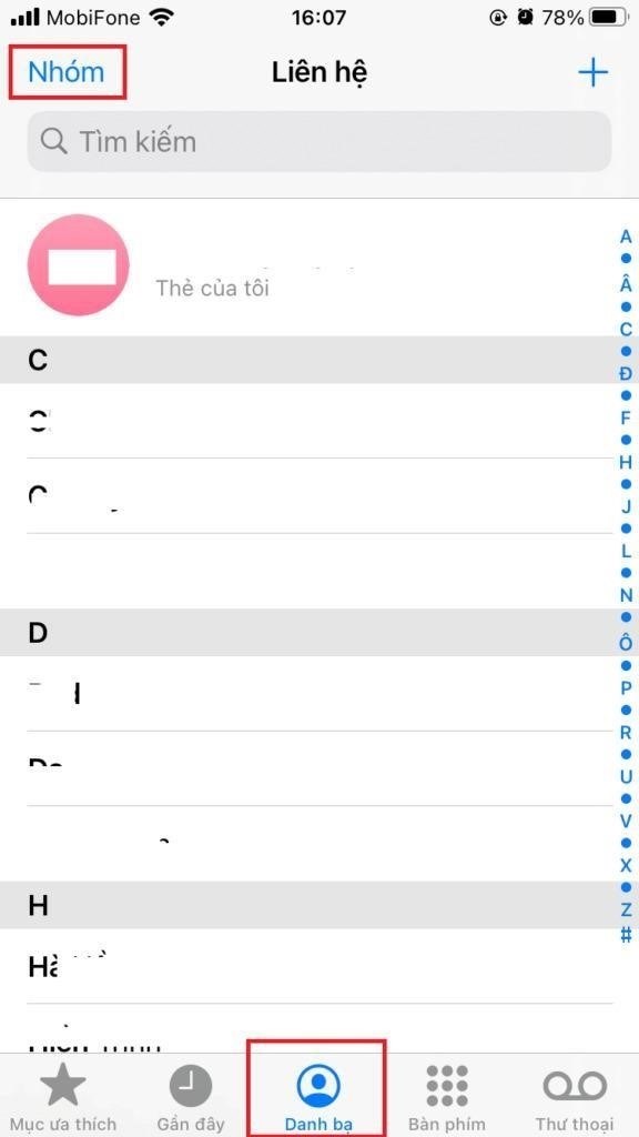 Cách khôi phục danh bạ từ Gmail trực tiếp trên iPhone.
