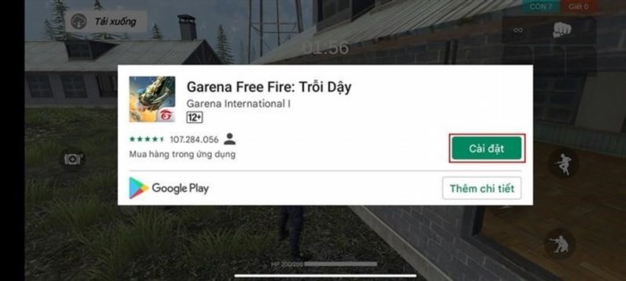 Chơi thử Garena Free Fire miễn phí không yêu cầu tải xuống.