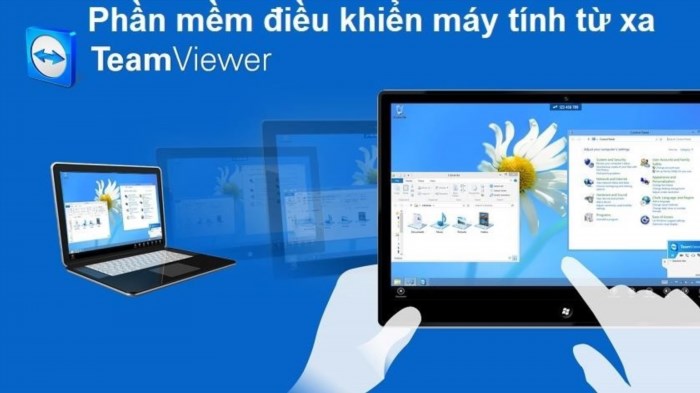 Teamviewer là phần mềm hỗ trợ từ xa, cho phép người dùng truy cập và điều khiển máy tính từ xa thông qua kết nối internet, giúp tiết kiệm thời gian và tăng hiệu suất làm việc.