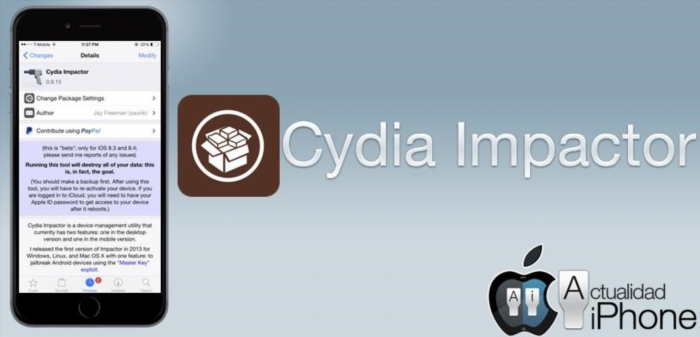 Cydia Impactor là ứng dụng giúp cài đặt các ứng dụng và trò chơi lên iPhone/iPad mà không yêu cầu phải jailbreak thiết bị.