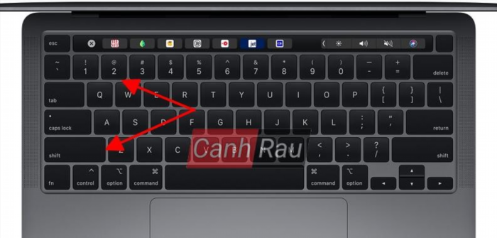 Cách viết chữ a cong trên Macbook.