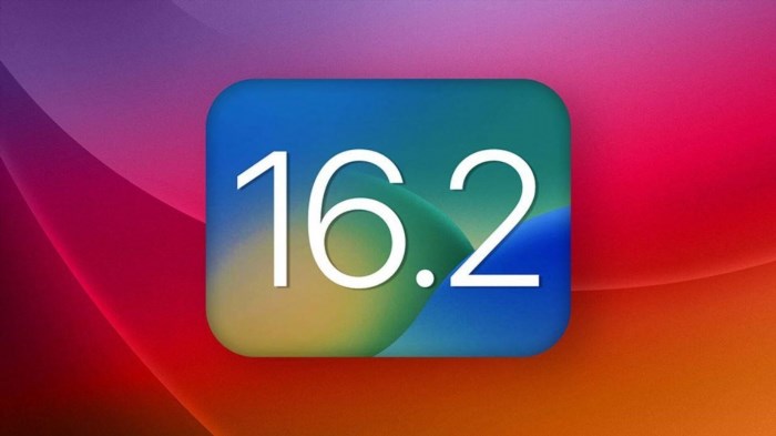 Một vài ghi chú về phiên bản iOS 16.2 trên iPad.