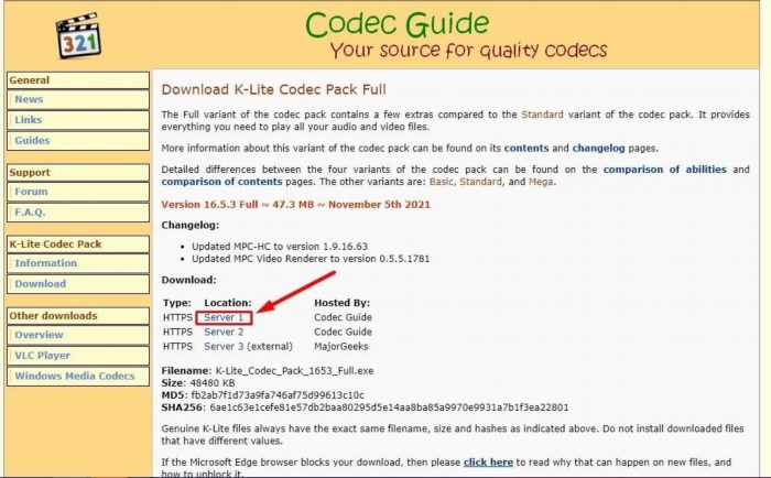 Hướng dẫn tải và cài đặt chương trình K-Lite Codec Pack đầy đủ