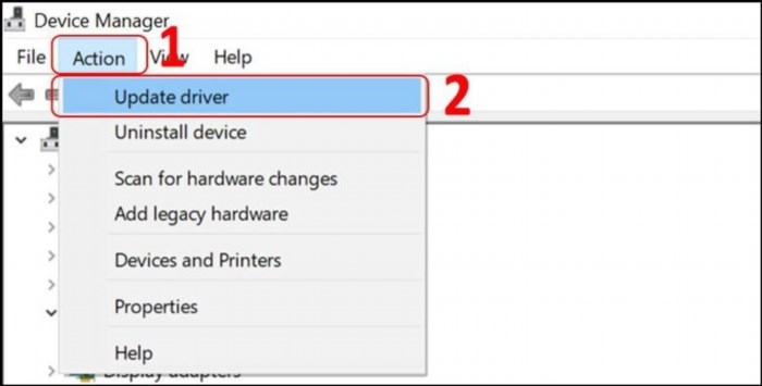 2.4. Máy tính không ghi nhận Driver USB hoặc ghi nhận Driver không đúng.