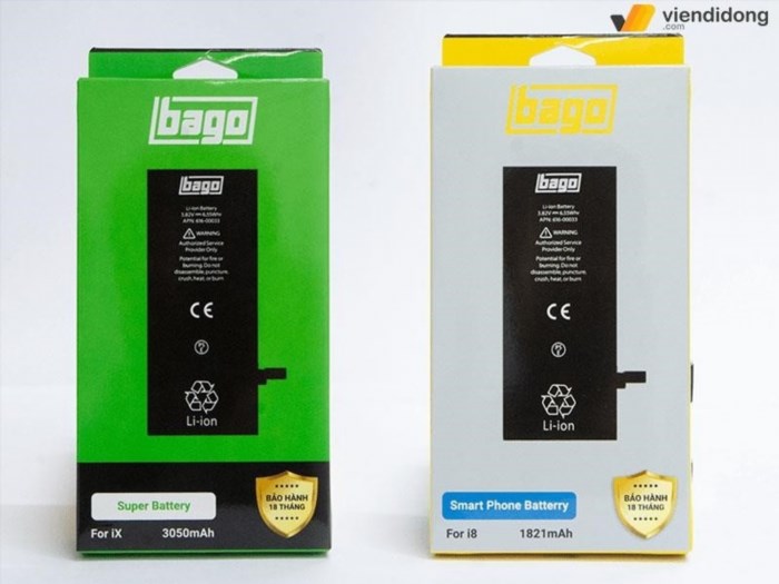 Đánh giá sự khác nhau giữa pin Pisen và BAGO dựa trên các tiêu chí như dung lượng, thời gian sử dụng, hiệu suất và chất lượng sản phẩm.