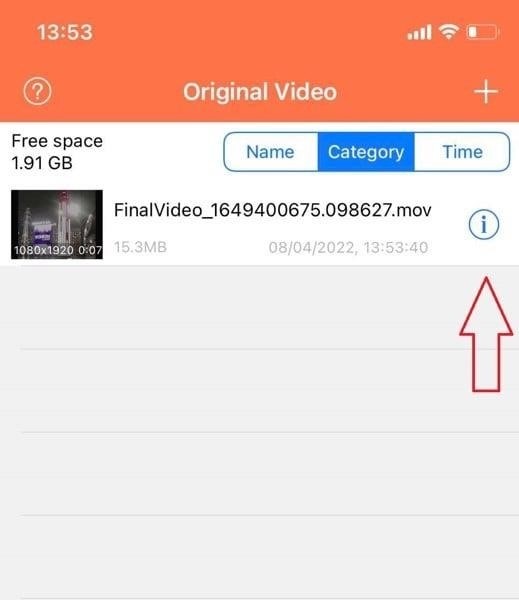 Sử dụng ứng dụng Video Eraser để loại bỏ dấu bản quyền.