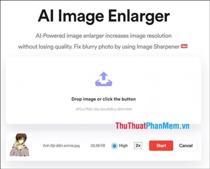 Công cụ phóng to ảnh AI là một công cụ sử dụng trí tuệ nhân tạo để phóng to hình ảnh, giúp cải thiện chất lượng và độ phân giải của hình ảnh một cách tự động và hiệu quả.