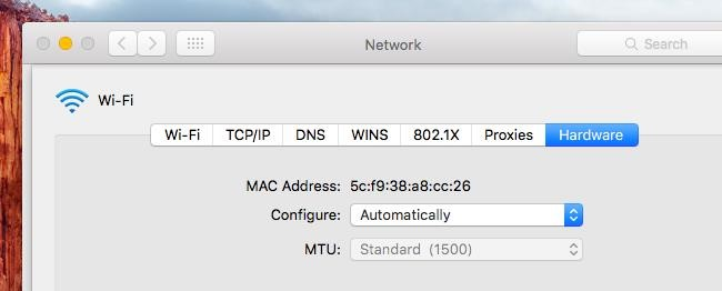 Cách xác định địa chỉ MAC trên máy tính Mac của Apple.